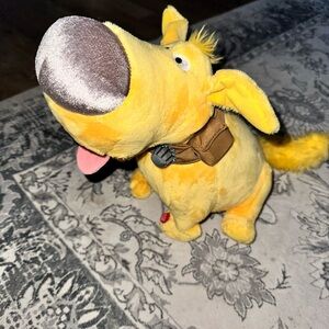 Yellow Plush Dog Toy